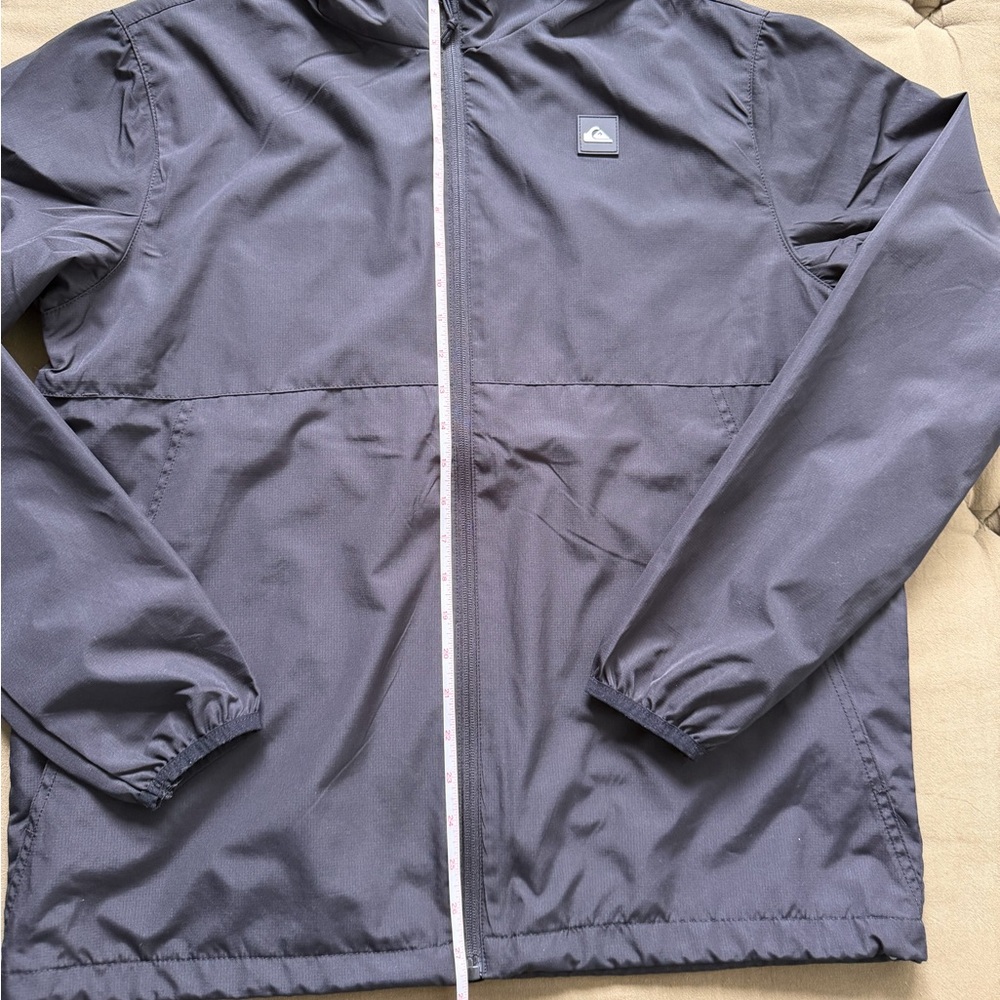 Quicksilver Overcast Windbreaker Mediumblack - image 8